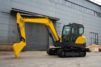 Mini-excavatrice Sunblaze avec chenilles en acier, 6,5 tonnes, excavatrices pas chères à vendre
