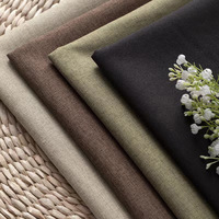 Tissu en velours mélangé épaissi imperméable 100 % polyester, jacquard fin teint en fil, coussin imprimé numériquement imitation tissé