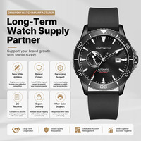 Montre de plongée automatique classique pour homme, approvisionnement à long terme, marque privée, montre automatique homme, montres mécaniques
