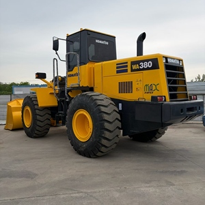 Excelente Cargadora Usada Komatsu WA380-3, Cargadoras de Ruedas Fabricadas en Japón, Cargadora WA380 500 600 900, Maquinaria de Construcción, Minería, Carga - Product Image 2
