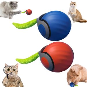 Juguete Interactivo Inteligente para Gatos Tail Magic Speed Rolling Ball con Movimiento de Rodamiento Rápido, Juguete para Mascotas para Gatos y Gatitos, Ejercicio de Caza - Product Image 1