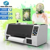 Impresora DTF de Escritorio XP600 A3 de 30CM, Impresora de un Solo Cabezal para Logotipos y Gráficos en Prendas