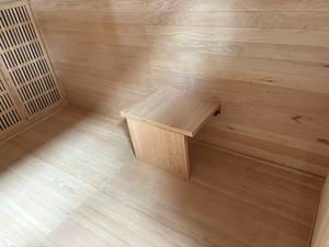 Sauna Cuadrada de Vapor de Madera Sólida con Calentadores de Carbón para 3-4 Personas, para Entusiastas del Fitness, Recuperación, Sauna Deportiva Premium - Product Image 6