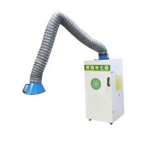 Portable soldering impulse fume extractor dust collector for laser machine