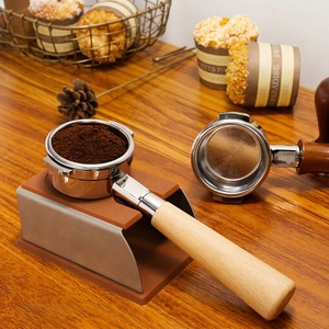 <span class=keywords><strong>LA</strong></span> <span class=keywords><strong>MARZOCCO</strong></span> Porte-filtre à expresso 58 mm à double bec, poignée sans fond en acier inoxydable, pour <span class=keywords><strong>machine</strong></span> à café E61, outil de barista - Product Image 2