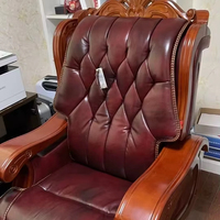 2025 chaise de direction classique de luxe nouvelle chaise inclinable de loisirs de bureau en cuir véritable chaise de direction présidentielle haut de gamme