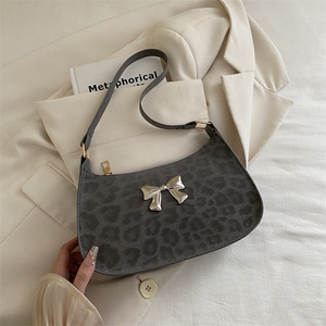 Bolso de Hombro de Moda con Estampado de <span class=keywords><strong>Leopardo</strong></span>, Estilo Mariposa, Tendencia 2026, Bolso Pequeño Cuadrado de Alta Gama - Product Image 6