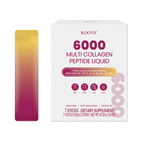 ACORN Boisson Complémentaire Multi-Collagène Sans Sucre avec Biotine Vitamine C Collagène 6000mg