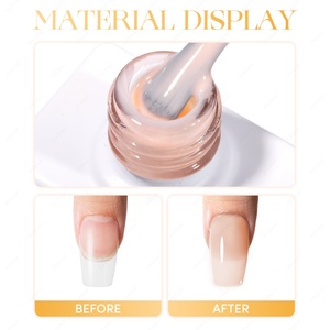 JTING 2024 Nouvelle Tendance 4 Couleurs Rose Nude Top Coat 15ml Bouteille Gel Polish Pigment Unique ODM Personnalisé Marque Privée Logo - Product Image 4