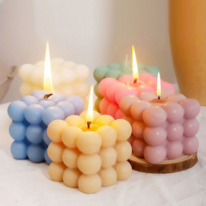 Cổ phiếu nhà máy 6 lỗ hình dạng lớn Rubik Cube Hình dạng Silicone tay làm cho xà phòng Tự làm khuôn tái sử dụng bánh Silicone xà phòng khuôn nhựa - Product Image 5