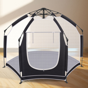 Custom Logo Foldable Playpen Modern Design Indoor Outdoor Use Safety Kids Bedroom Living Room Park Baby <strong>Playtent</strong> - Product Image 1