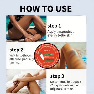 Autobronceador en Gel Negro de Zanahoria OEM de 100 ml, <span class=keywords><strong>Bronceador</strong></span> Natural, Loción Autobronceadora sin Sol para el Cuidado de la Piel del Rostro y el Cuerpo, Crema Bronceadora - Product Image 5