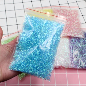 Perles en tube de slime PET souples 20g/sac, breloques multicolores, perles Bingsu pour loisirs créatifs, décorations et accessoires - Product Image 3