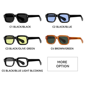 New Fashion <strong>Polarized</strong> Small Frame Square Sunglasses for Men and Women UV400 Protection and Strong <strong>Light</strong> Resistant - Product Image 3
