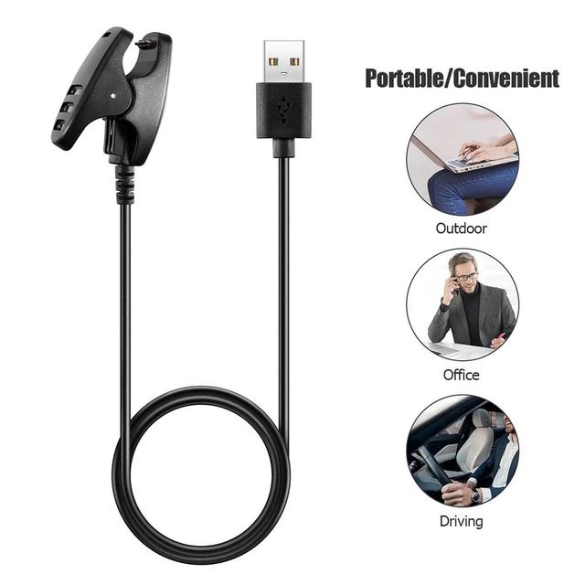 1M USB Clip Charger Cable Magnetic Dock Suunto 5/Suunto 3 Fitness/ Spartan Trainer/Ambit 123/Traverse/Kailash Smart Watch