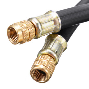 Car Air Pump Connector Rubber Valve <b>Extension</b> Tube American Mouth Tubeless <b>For</b> Tire Inflation Repair Replacement - Product Image 2