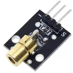 5Pcs KY-008 650nm Laser sensor Module 6mm 5V 5mW Red Laser Dot Diode Copper Head