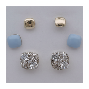 Splendido assortimento di gioielli in rame di lusso in sei pezzi placcato in oro 18K per un potente impatto visivo per le donne - Product Image 1