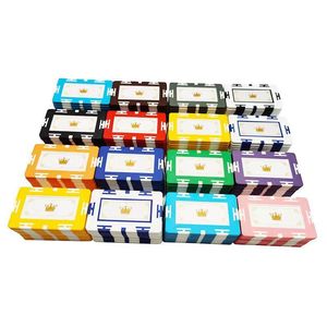 Fichas de Póker de 1000 Unidades, Verdes, Rectangulares, Duraderas, para Uso en Salas de Juego - Product Image 2