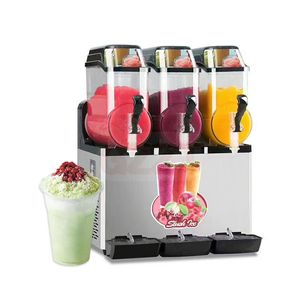 3 bols tête trois réservoirs saveur espace boisson glacée <span class=keywords><strong>Slash</strong></span> Daiquiri Margarita Slushee Slushie Slushie Machine à Slush 3 réservoir nouveau Commercial - Product Image 4