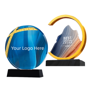 Trofeo di cristallo stella personalizzato per il successo accademico della competizione di danza musicale e trofeo del premio dipendente del mese - Product Image 2