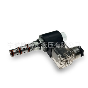 Vanne à cartouche filetée hydraulique Longerfa LSV08-242, électrovanne quatre voies pour machines hydrauliques - Product Image 2