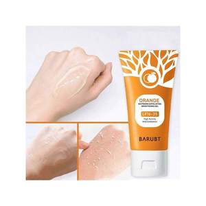Barubt Orange Whitening Exfoliating Gel 50g Exfoliante suave para iluminar el rostro para todo tipo de piel - Product Image 1