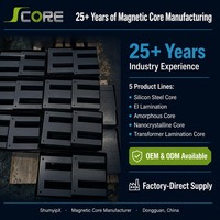 Lamelles de noyau en acier électrique EI-35 pour transformateur d'alimentation à découpage