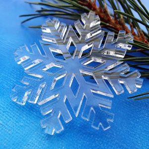 Laser cut <span class=keywords><strong>Acrylic</strong></span> giáng sinh trang trí <span class=keywords><strong>Acrylic</strong></span> Tên bông tuyết cá nhân <span class=keywords><strong>Acrylic</strong></span> bông tuyết giáng sinh trang trí - Product Image 5