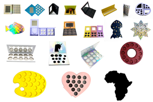 Palette Ombretti Vuota Magnetica 26MM Private Label, Alta Qualità, Finitura Satinata Metallizzata, 40g, per Carnagione Chiara, 8+ Colori - Product Image 6