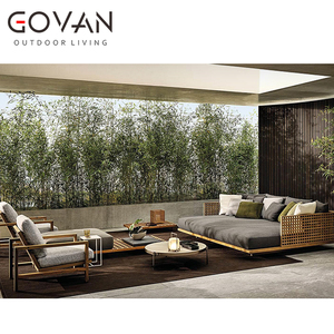 <span class=keywords><strong>Fauteuil</strong></span> <span class=keywords><strong>de</strong></span> <span class=keywords><strong>jardin</strong></span> <span class=keywords><strong>en</strong></span> aluminium <span class=keywords><strong>de</strong></span> style moderne avec bois <span class=keywords><strong>de</strong></span> <span class=keywords><strong>teck</strong></span> <span class=keywords><strong>massif</strong></span> résistant aux intempéries pour villa - Product Image 3