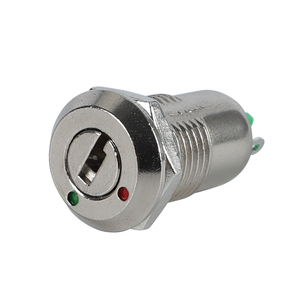 Electrical Waterproof <strong>Key</strong> Button <strong>Switch</strong> for 12mm 2-position Mini Lock - Product Image 6