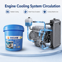 HEC-II -30 Liquide de refroidissement pour moteur haute performance 9,5 kg Glycol éthylène Antigel pour camions et autobus