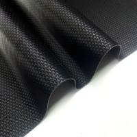 Housse de siège de moto en cuir synthétique semi-PU extensible 3D 5D effet fumé, très vendue