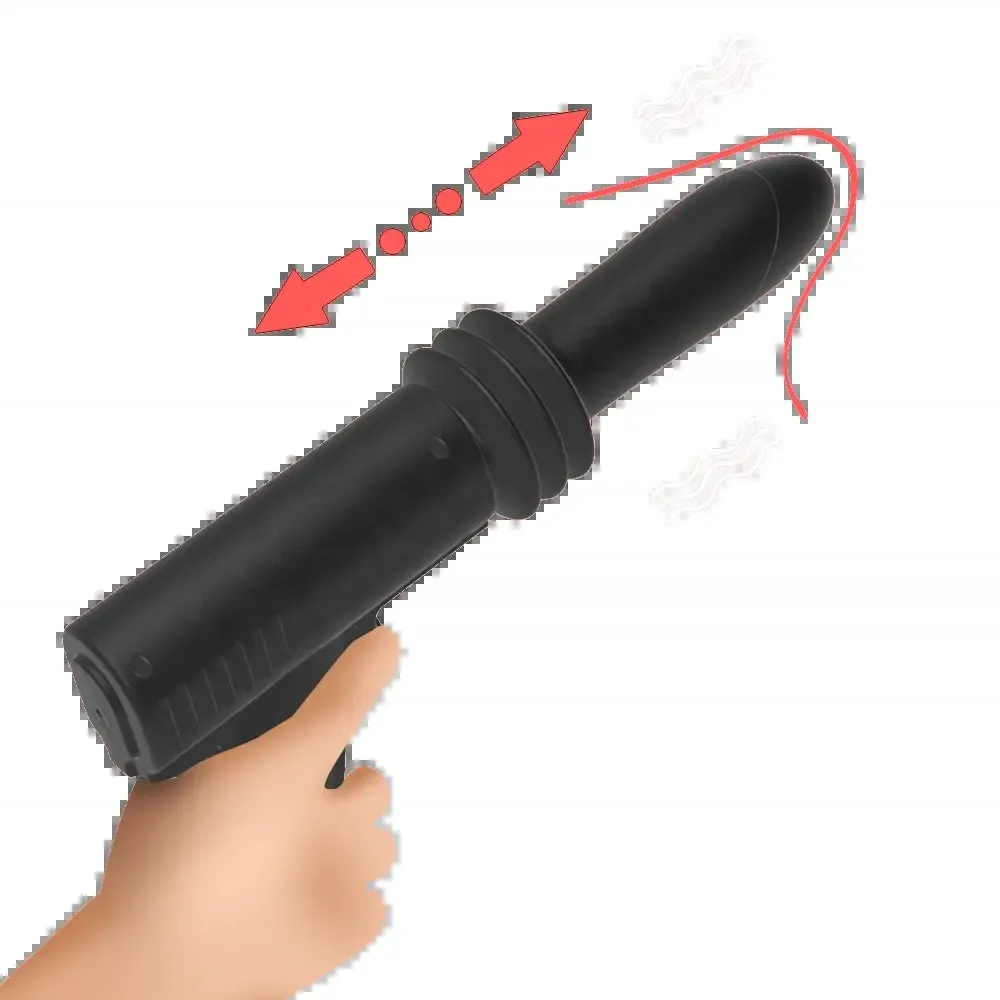 Automatic Telescopic Dildo Vibrador para Mulheres Homens G Spot Massager Sex Machine Masturbator Gun Dildo Adult Sex Toys Wholesale