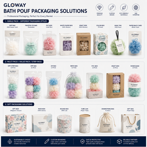Éponge de Douche Exfoliante en PE Doux Couleur Personnalisée Premium 50G, Éponge de Bain en Maille Loofah avec Corde de Suspension pour un Lavage Corporel Doux - Product Image 5