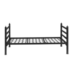 Cama litera doble de metal industrial, estructura de acero estable, muebles para dormitorio - Product Image 2