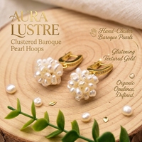 Boucles d'oreilles pendantes en perles de fleurs, design à pompons, bijoux de luxe brillants pour femmes, pour bal de promo, fête, mariage, occasion élégante, cadeau