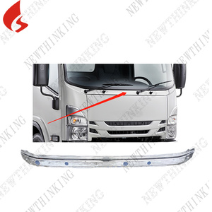 แผงปัดน้ำฝนโครเมียมสำหรับรถยนต์ Isuzu NPR 150 <span class=keywords><strong>NQR</strong></span> <span class=keywords><strong>175</strong></span> NMR 130 nlr 130 700P อะไหล่ตัวถังรถบรรทุก - Product Image 1