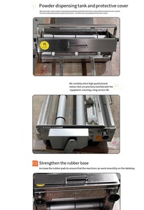 Máquina Laminadora de Masa Manual Comercial, Mini Laminadora de Masa para Croissants, Rodillo de Grosor Ajustable para Pan, <span class=keywords><strong>Pizza</strong></span>, <span class=keywords><strong>Pasta</strong></span>, Uso Doméstico en Panadería - Product Image 4