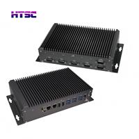 Mini PC Industrial de Calidad Superior HTSC, Intel 11.ª Generación Core I3/i5/i7, en Stock, Hecho en Guangdong, 248x135x56.5mm