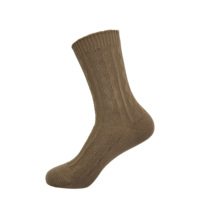 Chaussettes à tricoter chaudes et douces pour femmes en vrac personnalisées-Chaussettes thermiques chaudes HY-W-072 (vente en gros disponible)