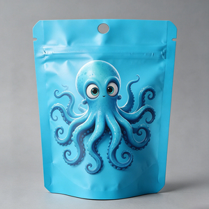 Customized 3.5g food grade polyester film standing <b>bag</b>, moisture-proof zipper <b>packaging</b> <b>bag</b>, plastic <b>bag</b> - Product Image 3