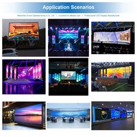 Affichage LED extérieur P2.976 p3.91 p4.81 500x500mm écran d'affichage Led extérieur couleur en aluminium moulé sous pression équipement publicitaire