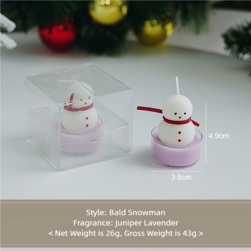 White - Bald Snowman