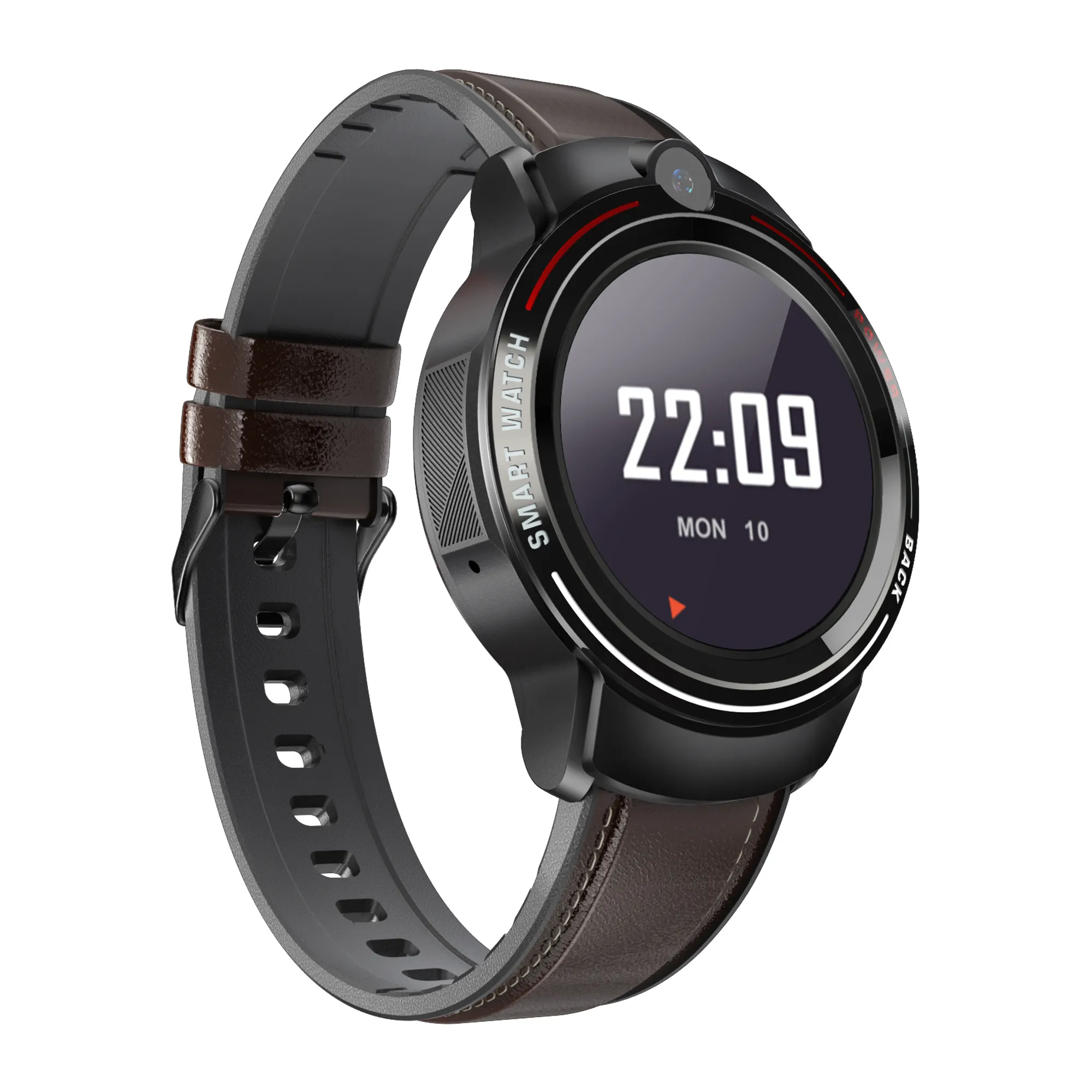 Long Standby Time 4G Amoled Bluetooth Smart Watch SIM Card And GPS Large Memory DA08 Smart Watch Camera 5.0