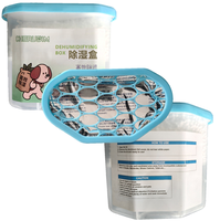 Boîte déshumidificatrice domestique OEM jetable au chlorure de calcium, absorbant l'humidité, pour armoires et tiroirs