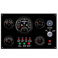 Fournitures marines de tableau de bord de bateau ECP 300*190mm avec panneau de jauge diesel