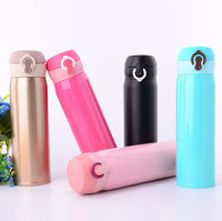 Top vendeur pas cher LOGO personnalisé Double paroi tasse isolée sous vide café thermos 500ml flacon en acier inoxydable bouteille d'eau