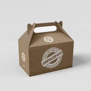 Có thể tái chế sang trọng tùy chỉnh in dập nổi gấp Quà Tặng bưu phẩm các tông tái chế vật liệu tùy chỉnh giấy Hộp thực phẩm bao bì - Product Image 6